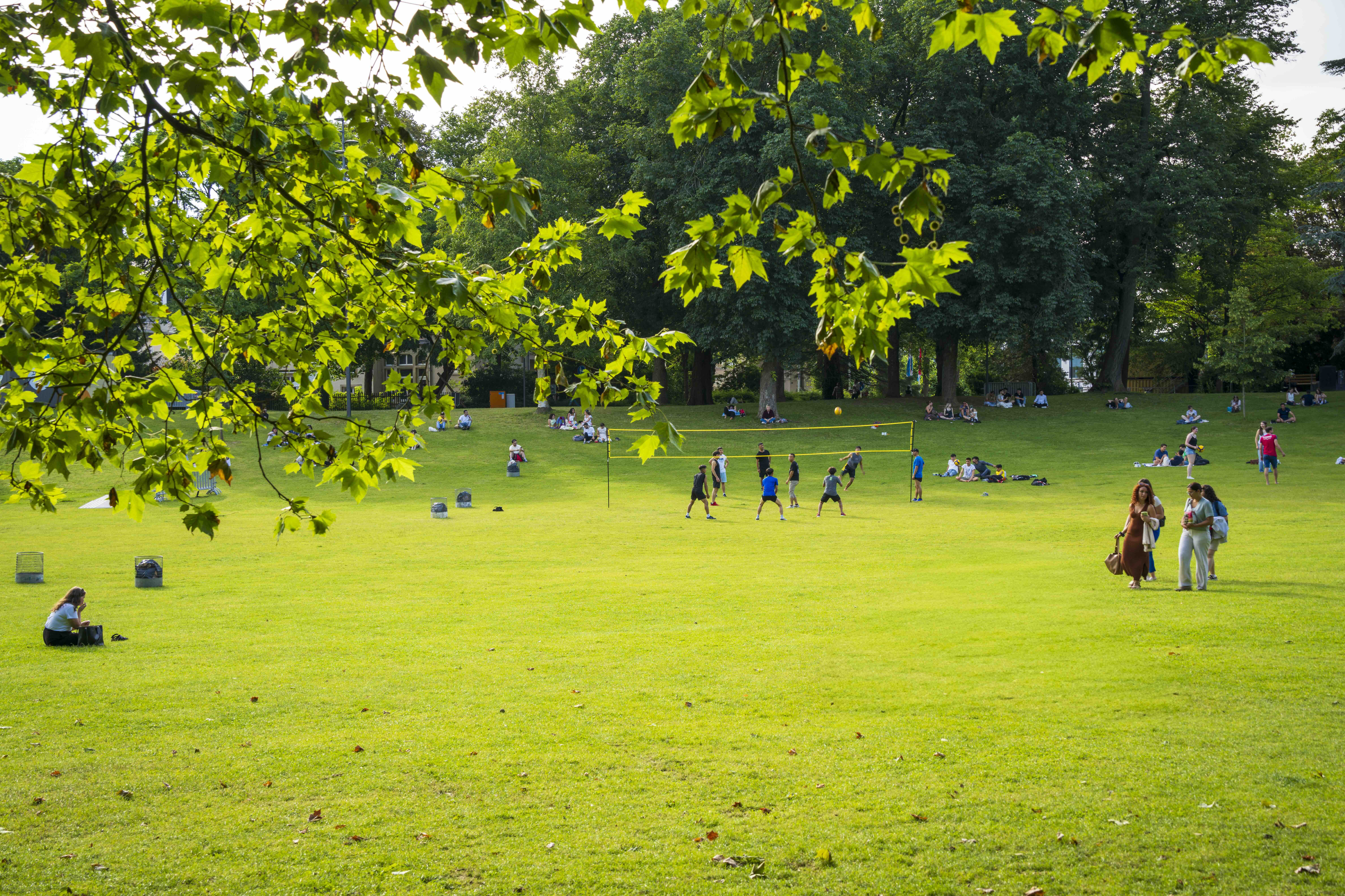 LUGA Tour durch den Park - gratis Stadtführung rendez-vous aux jardins