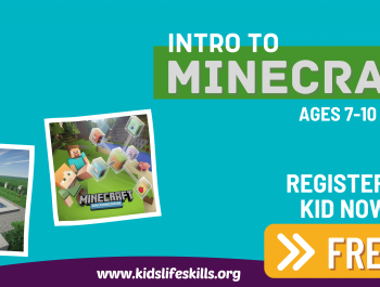 Intro to Minecraft - FREE workshop for kids aged 7-10 in English.