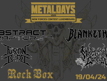 MetalDays 2025 New Forces Contest Luxembourg!