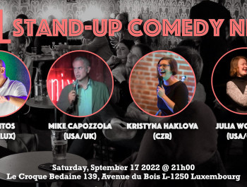 LLOL Stand-up Comedy Night with MIKE CAPOZZOLA, Kristyna Haklova and Julia Worland