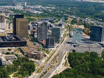 Guided tour of the Kirchberg plateau