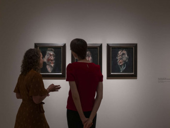 Francis Bacon, Three Studies for Portrait of George Dyer, 1963