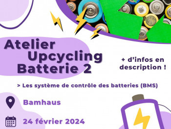 Atelier Batterie recyclée