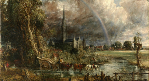 Constable Salisbury Cathedral from the Meadows 1831 TATE