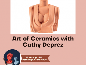 Discover the Art of Ceramics with Cathy Deprez (Q2/2024 workshops)