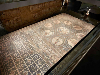 The Vichten mosaic, around 240 AD