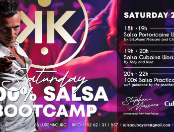 SATURDAY 100% SALSA BOOTCAMP 💃✨