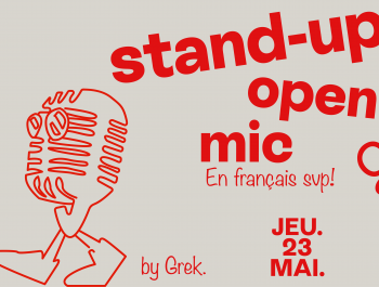 STAND UP OPEN MIC BY GREK. 2.6 at De Gudde Wëllen