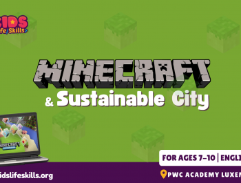 Minecraft & Sustainable City | Course for Ages 7-10 in English