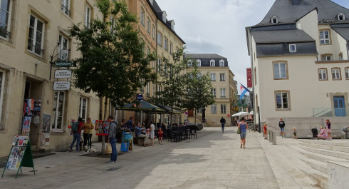 2. ARBED-Gebäude: Ehemaliger Sitz der nationalsozialistischen Zivilverwaltung Luxemburgs